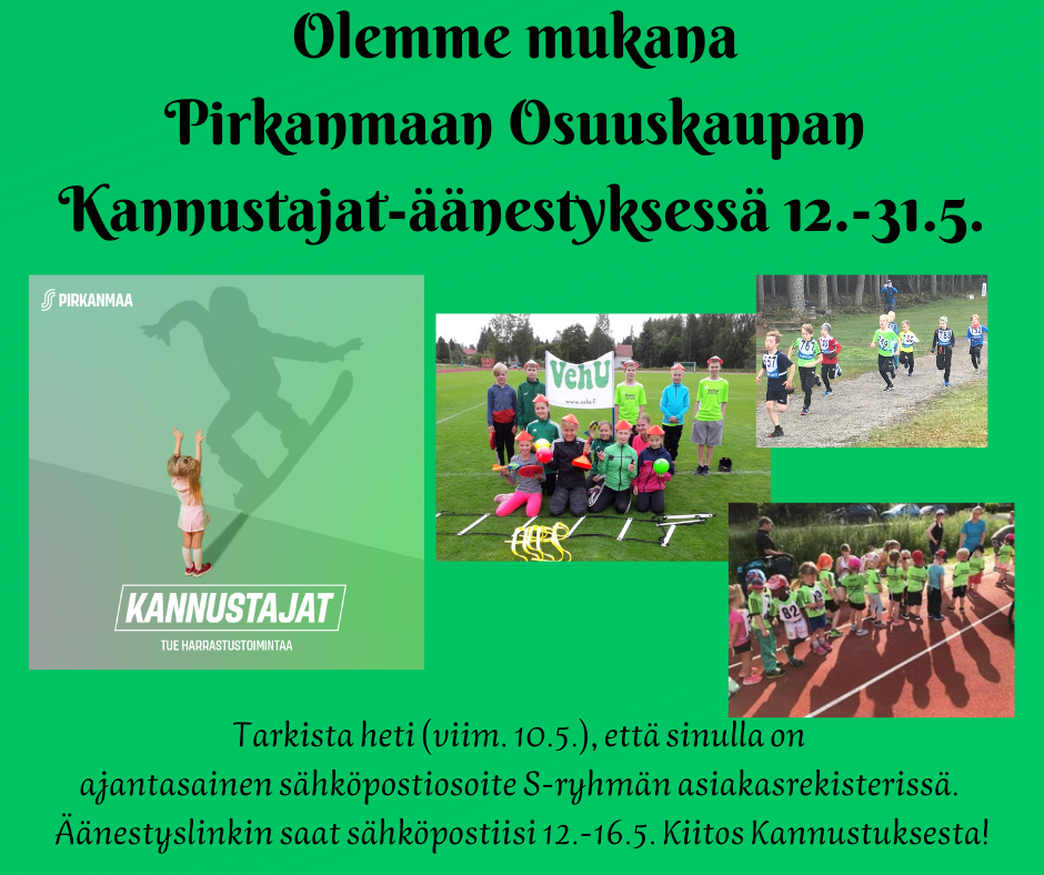 OLEMME MUKANA KANNUSTAJAT-ÄÄNESTYKSESSÄ